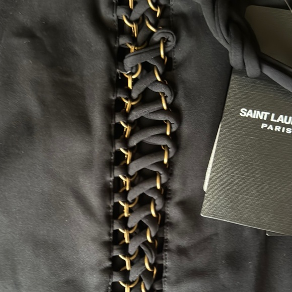 Saint Laurent Black One-Piece Swimsuit - Picture 3 of 5